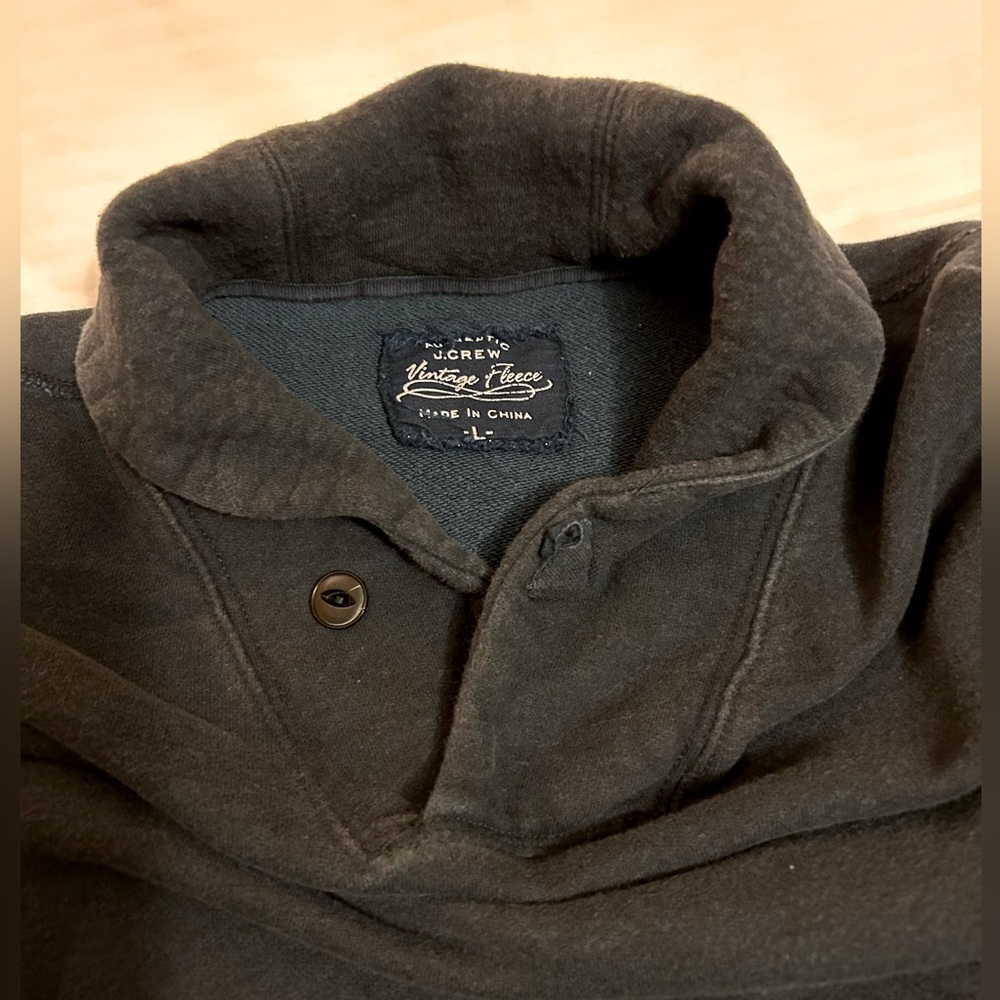 J. Crew | Collared Sweatshirt